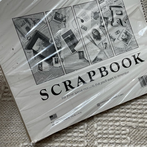 Vintage 1985 Plymouth Inc Collage Style Travel Theme Scrapbook New in Package - Picture 5 of 11